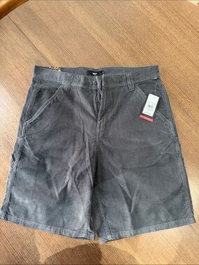 Vans Men's Gray Corduroy Cargo Shorts ou
